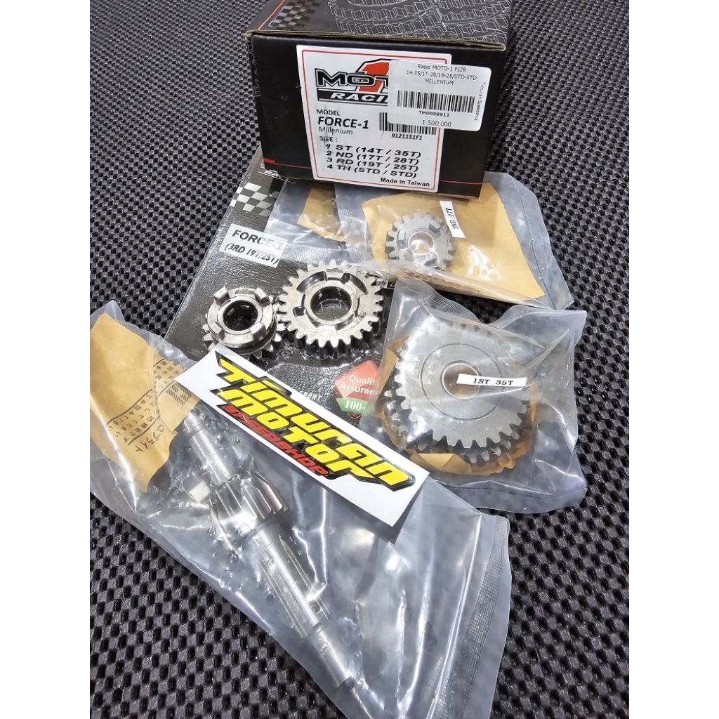 RASIO MOTO 1 FIZR 14-35 17-28 19 -25 STD-STD