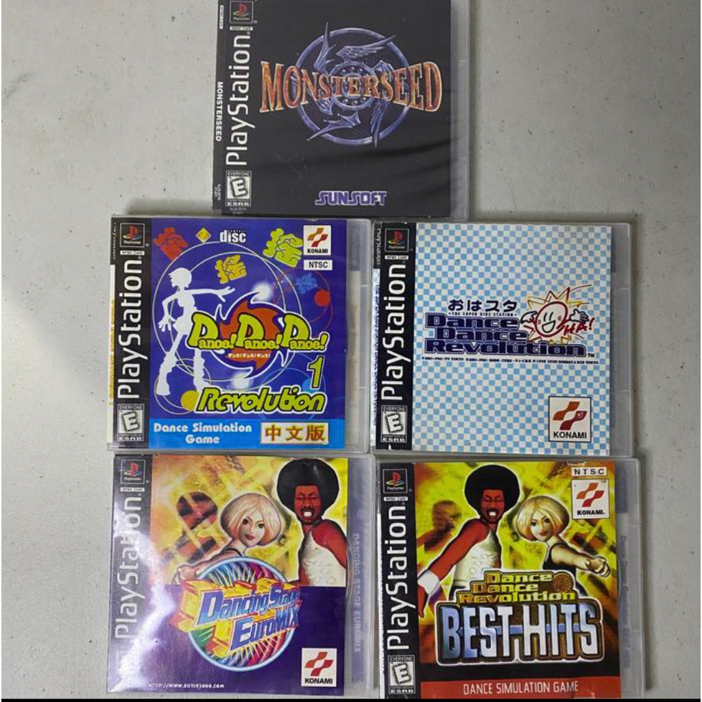 Kaset Playstation 1 Kopab 5pcs