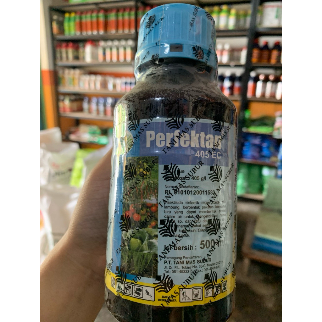 Insektisida - Akarisida Perfektan 405 EC (500 ml) Mitesida Kutu Aphids Mites Tungau