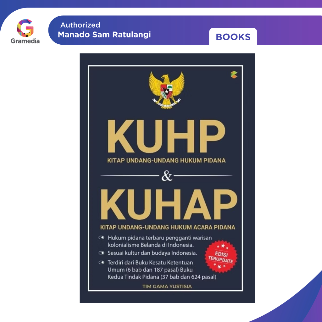 Gramedia Manado-KUHP & KUHAP