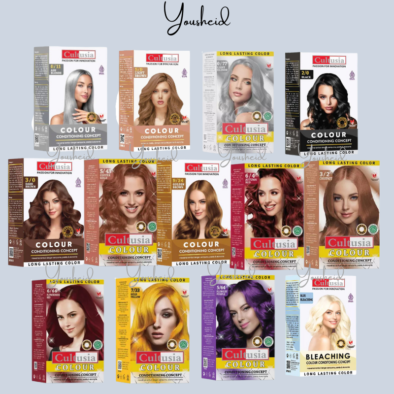Cultusia Hair Color - Pewarna Rambut