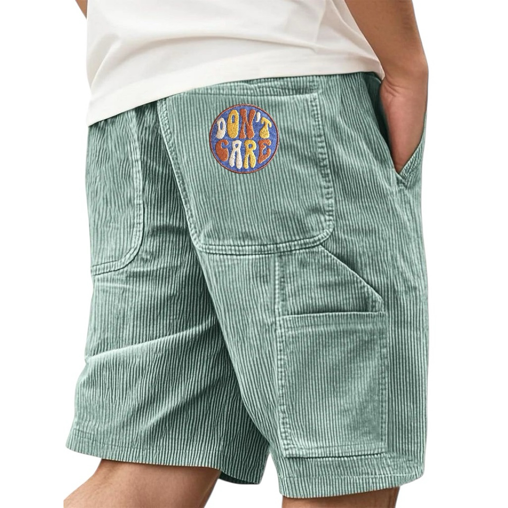 SHORTCAR Clana Pendek Pria Corduroy