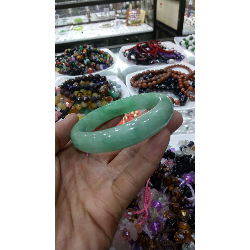 gelang giok burma asli Myanmar