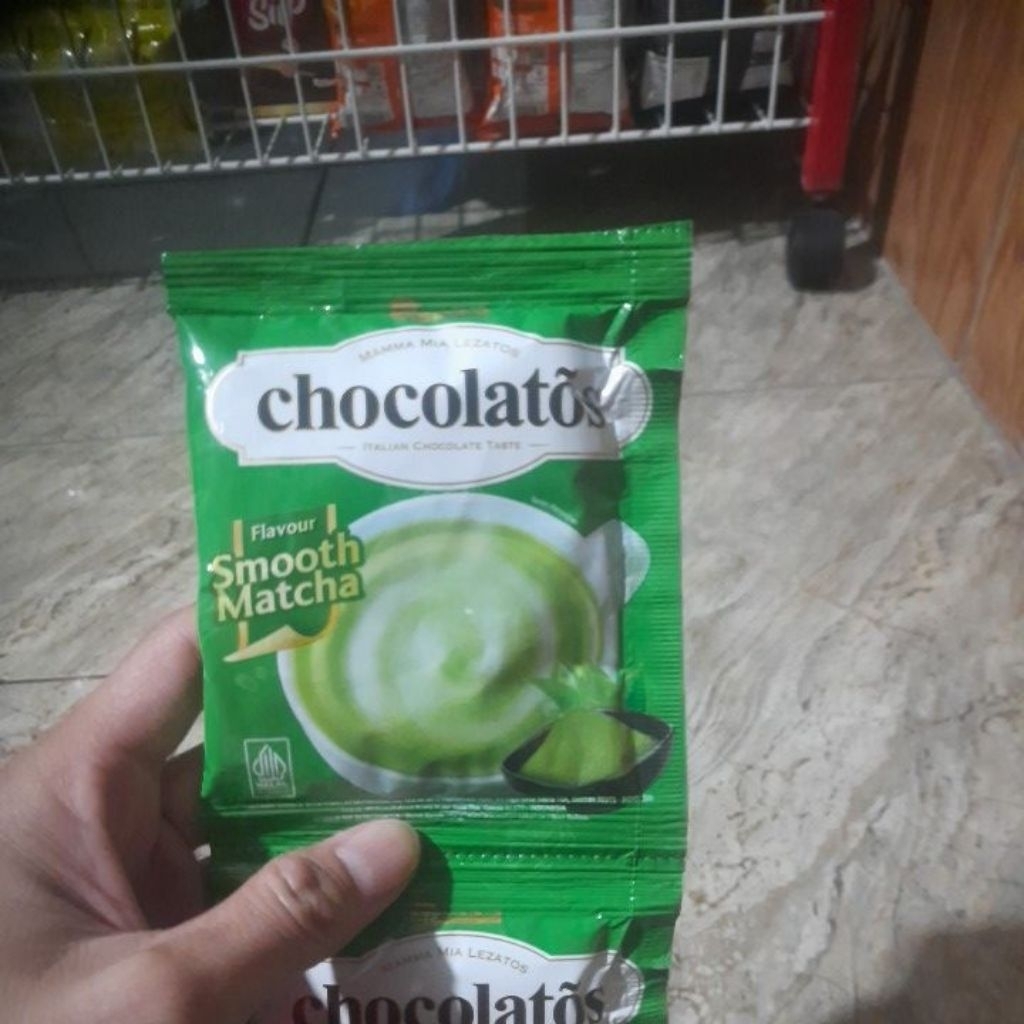 

MINUMAN SERBUK COKLAT PUTIH + TEH HIJAU CHOCOLATOS RASA SMOOTH MATCHA