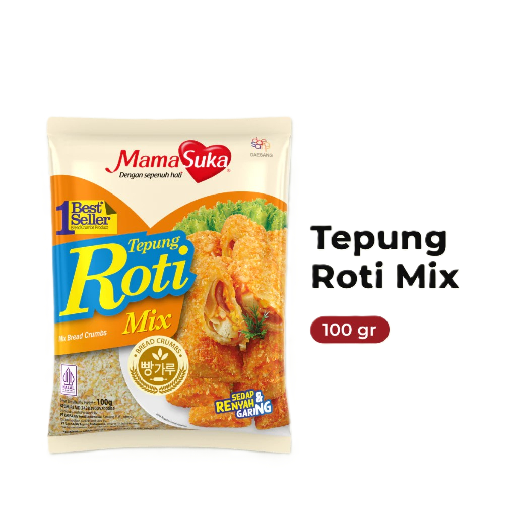 

Tepung Roti Mix Mamasuka 100 Gram