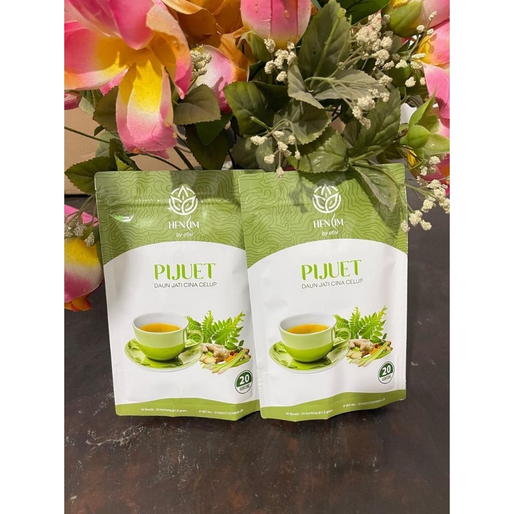 

2 PCS TEH PIJUET BY AFNI ISI 20 KANTONG