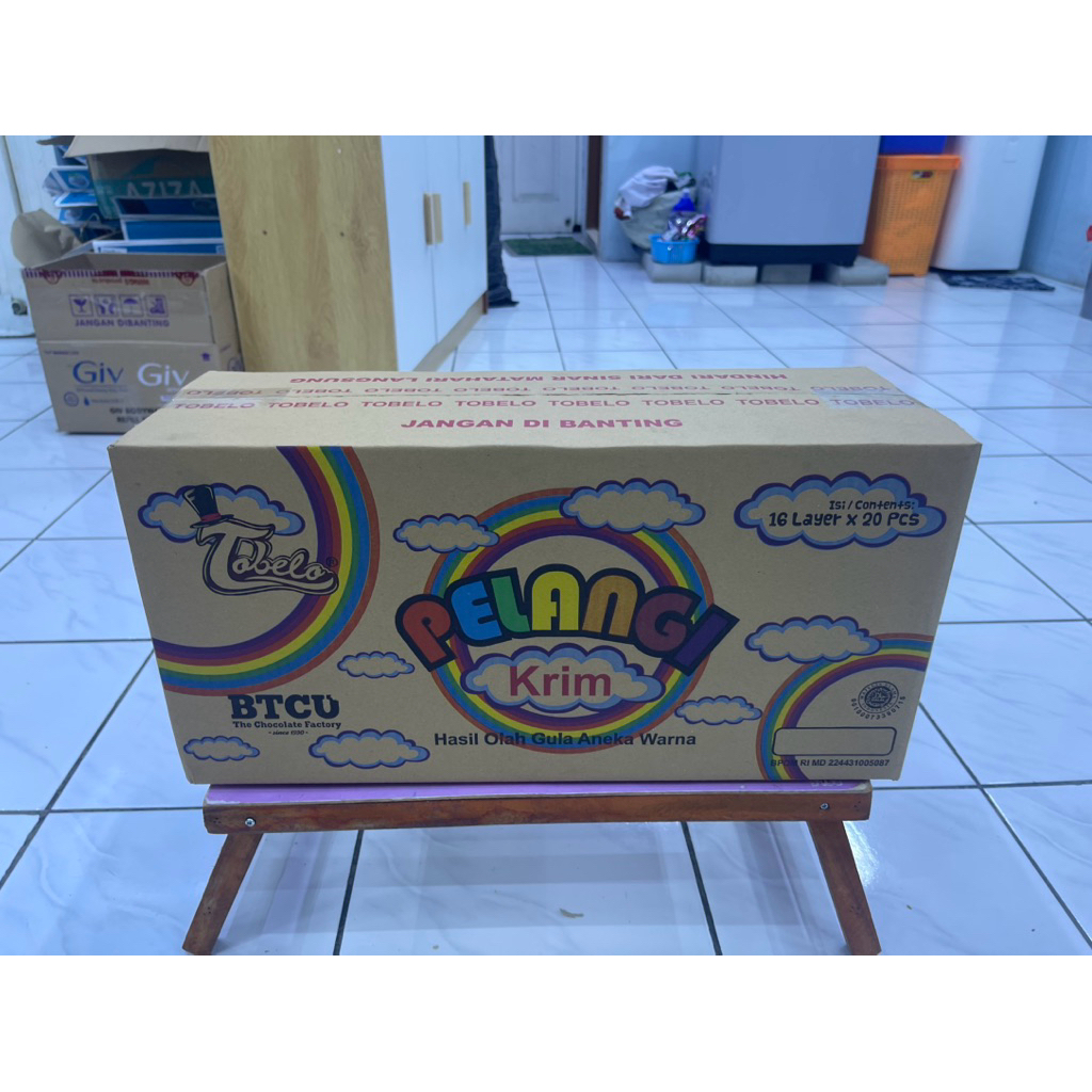 

Kardus 48 cm x 16 cm x 23 cm (250) Bekas Pelangi K 6x20 Songle Wall