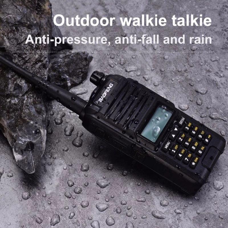 Banana Sport Ht Handy Talky Baofeng A58S 128Ch Tri Band Ip57 Waterproof Walkie Talkie A58 1000Km Ht