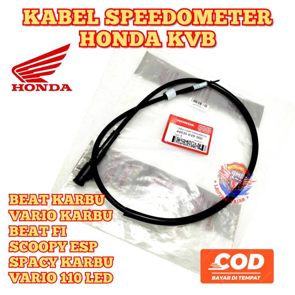 Tali Speedometer Original Honda KVB Kabel KM Kilometer Beat Karbu Vario Karbu Beat FI Scoopy ESP Var