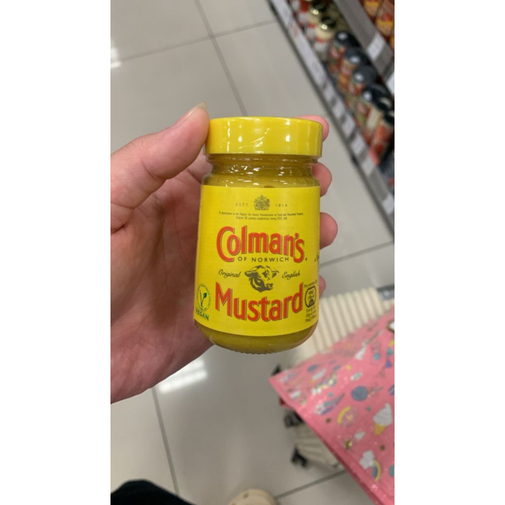 

Colman's Mustard Vegan 100g / Colmans Mustard