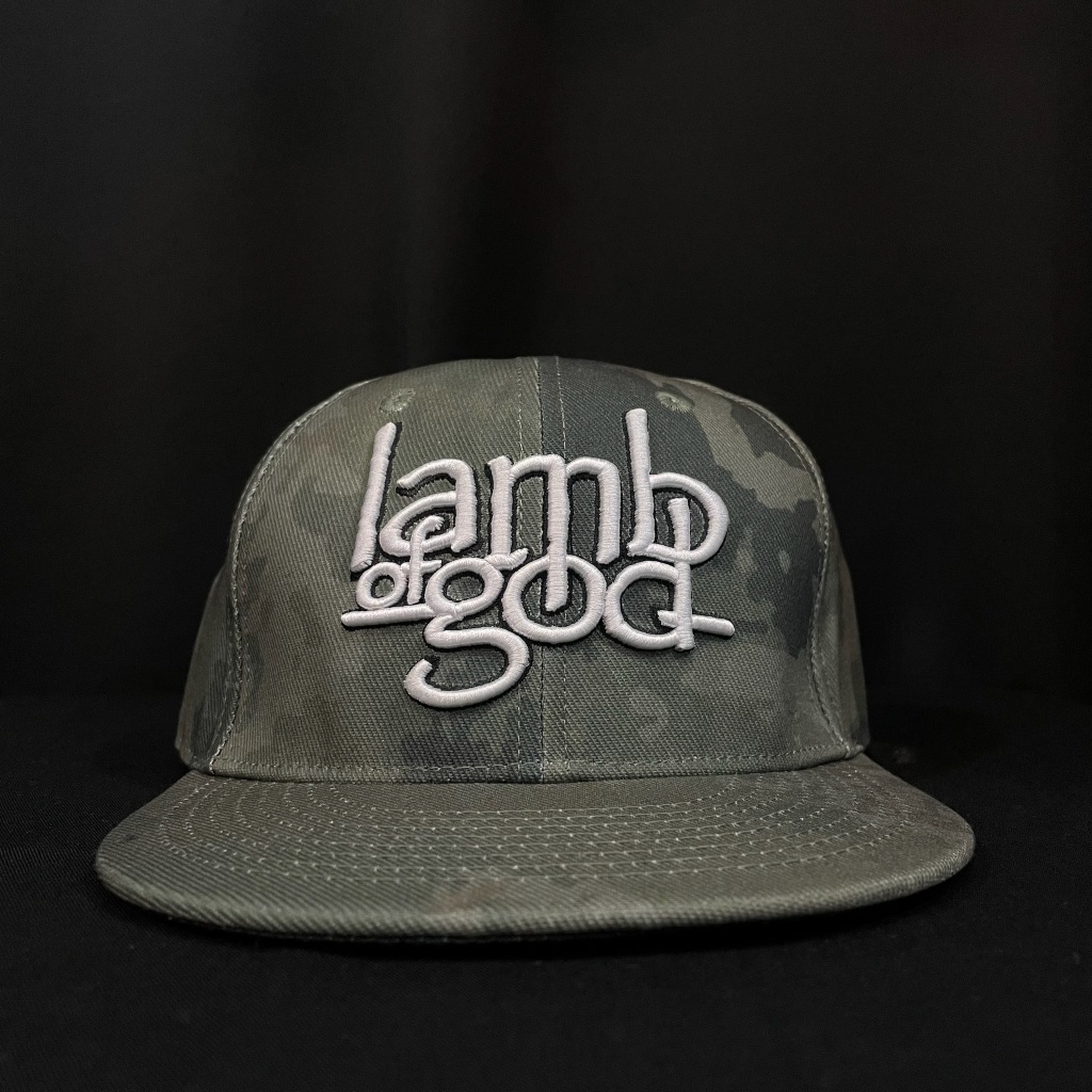 Snapback Band Official LAMB OF GOD - CAMO Original