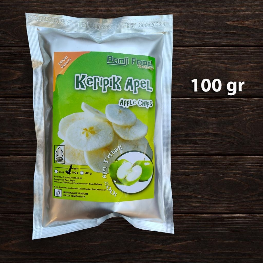 

Navi_Lezatoz Keripik Apel 100Gr, Export Quality