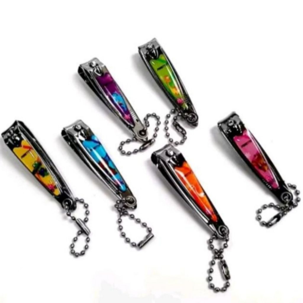 Gunting kuku v-tro nail clipper potong kuku - 12 pcs