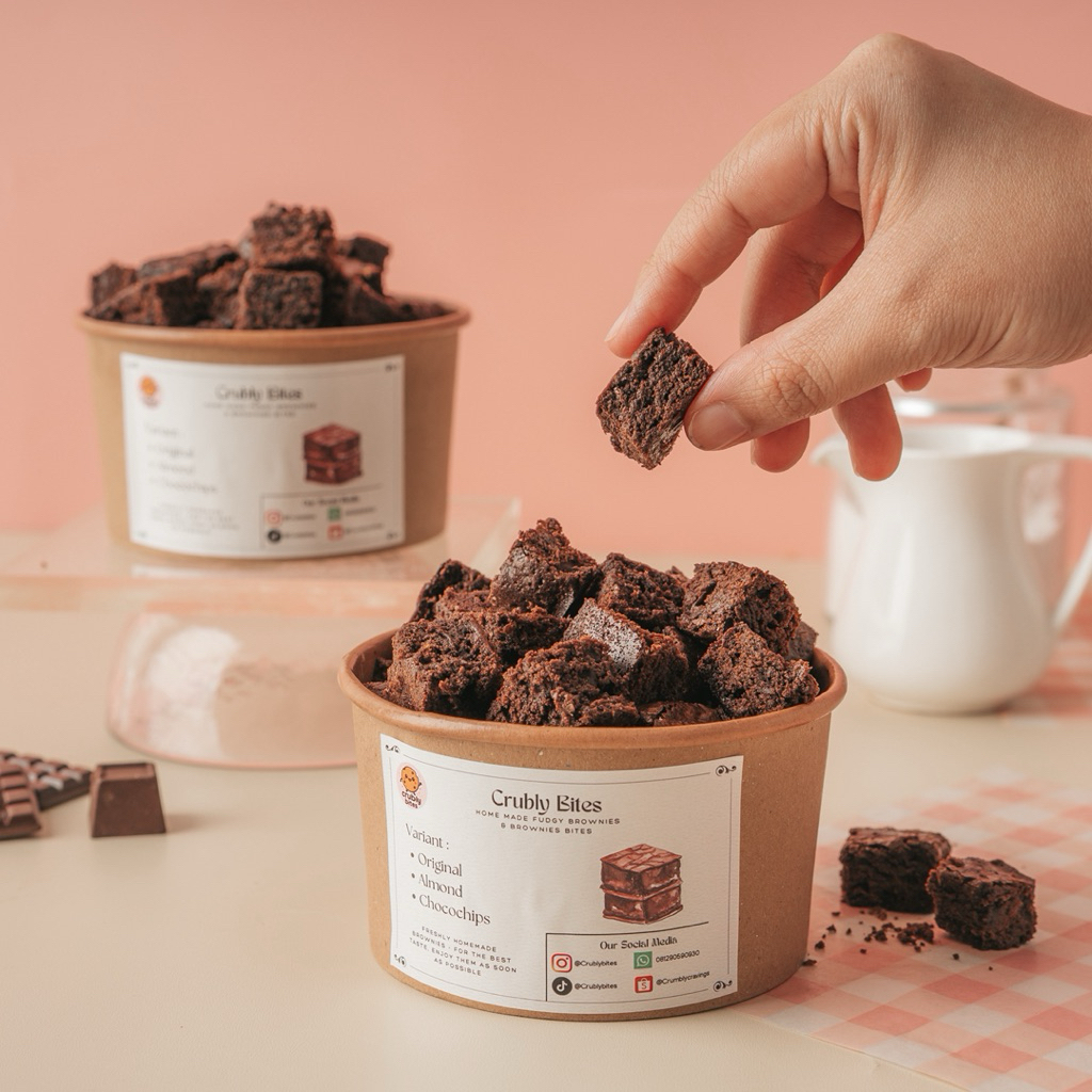 

Mini Fudgy Brownies (Bronwies Bites)
