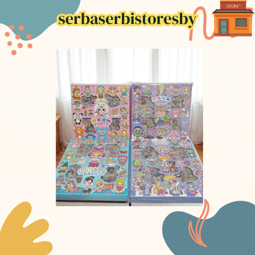 

STICKER VIRAL KARAKTER LUCU | Full Box Isi Banyak & Gemas Maksimal