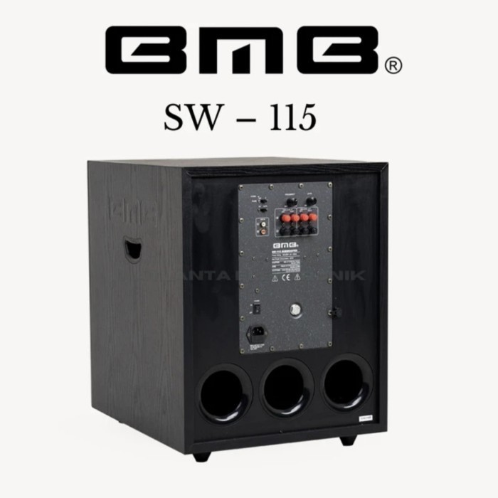 Speaker Subwoofer Aktif BMB SW-115 / SW 115 / SW115 SUB 15 Inch – Garansi 3 Tahun – ORIGINAL