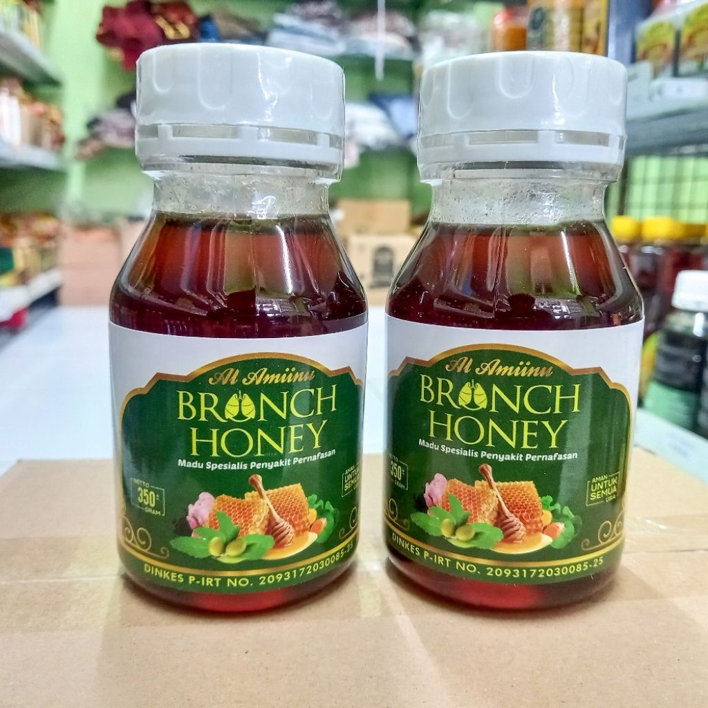 

Bronch Honey 350gr Madu Untuk Paru-paru / Bronchitis / Pernafasan