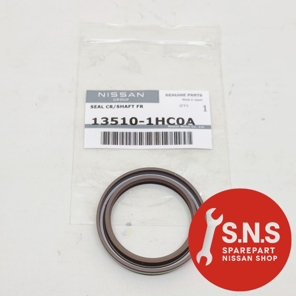Seal Kruk As/Seal Ker'As/Seal Crank Shaft Depan Nissan Grand Livina 1.5/Livina Xgear, March, Almera,