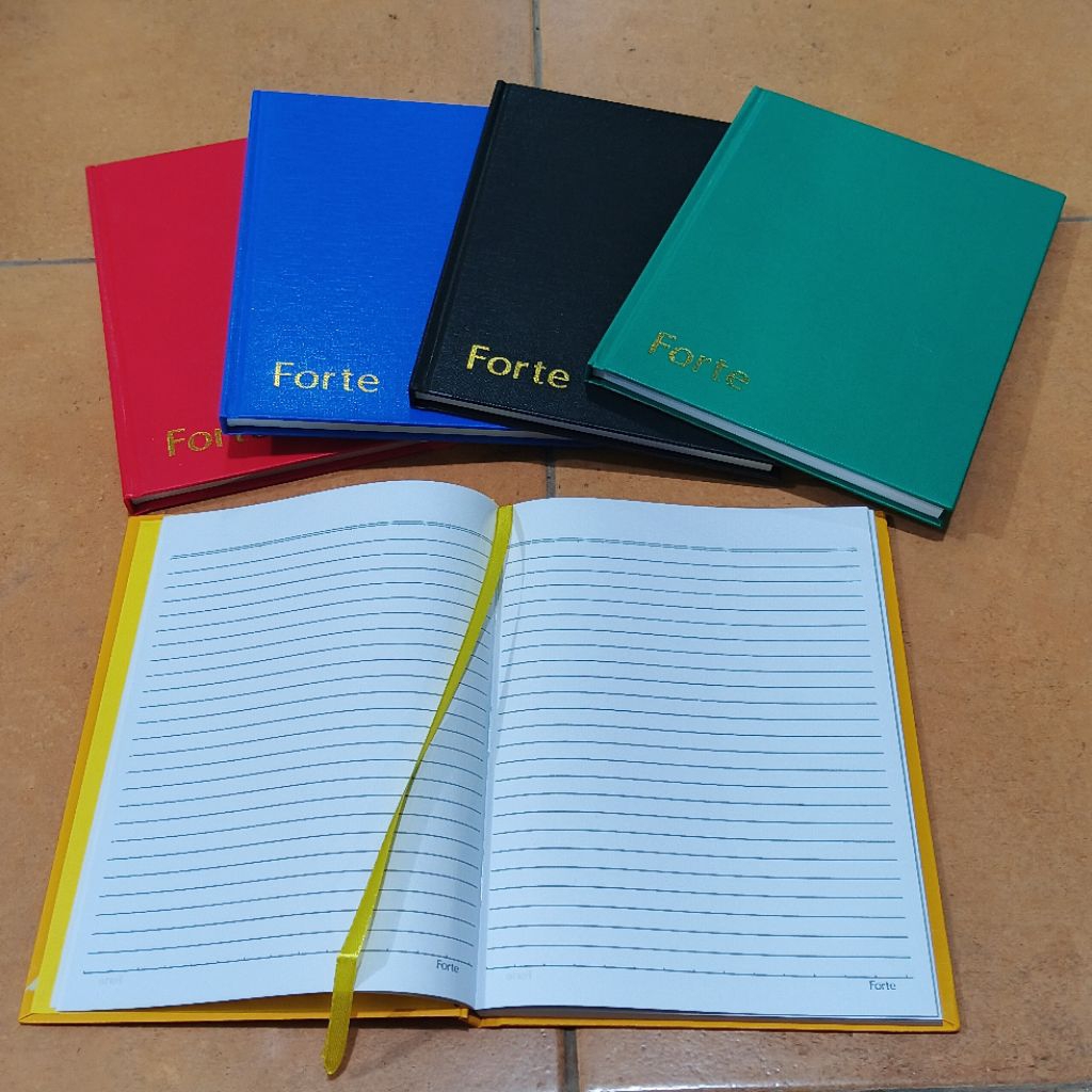 

1 Pcs Buku Tulis Kwarto 100 Lembar Forte ( PVC GLOSSY )