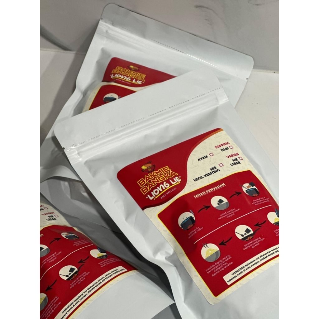 

Bakmie Bangka Liong Lie Frozen **BELI 3 GRATIS 1**