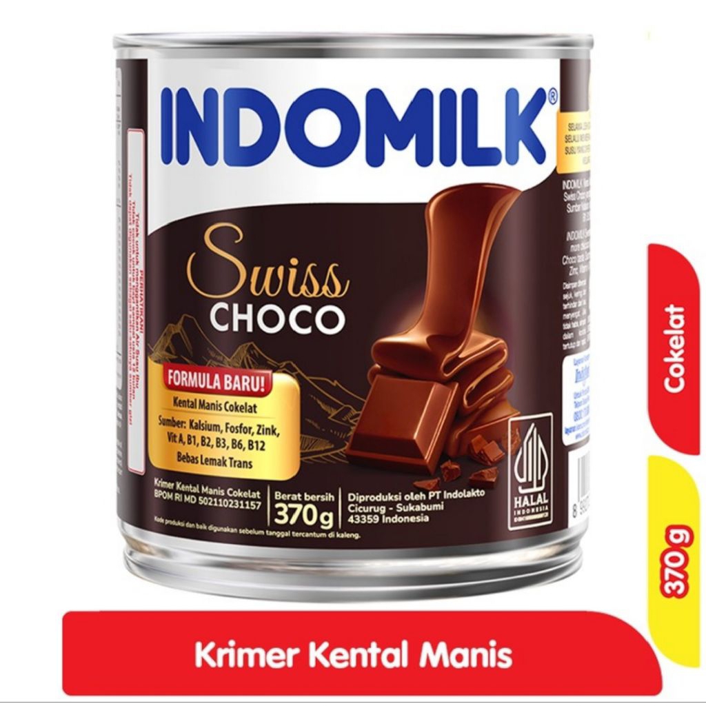 

Indomilk SKM coklat 370g