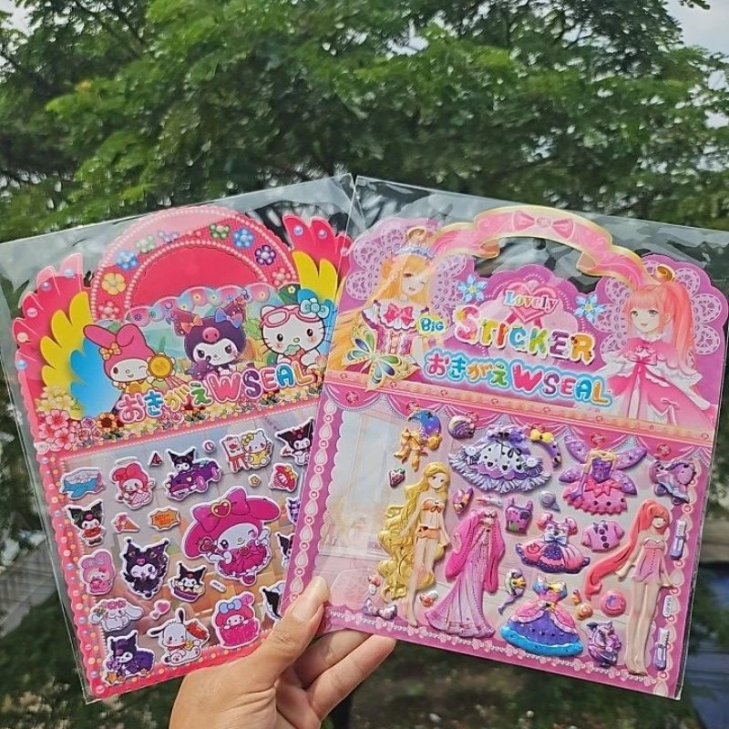 

sticker bp jumbo / stiker timbul tempel karakter lucu murah / sticker bp 3D / stiker anak murah