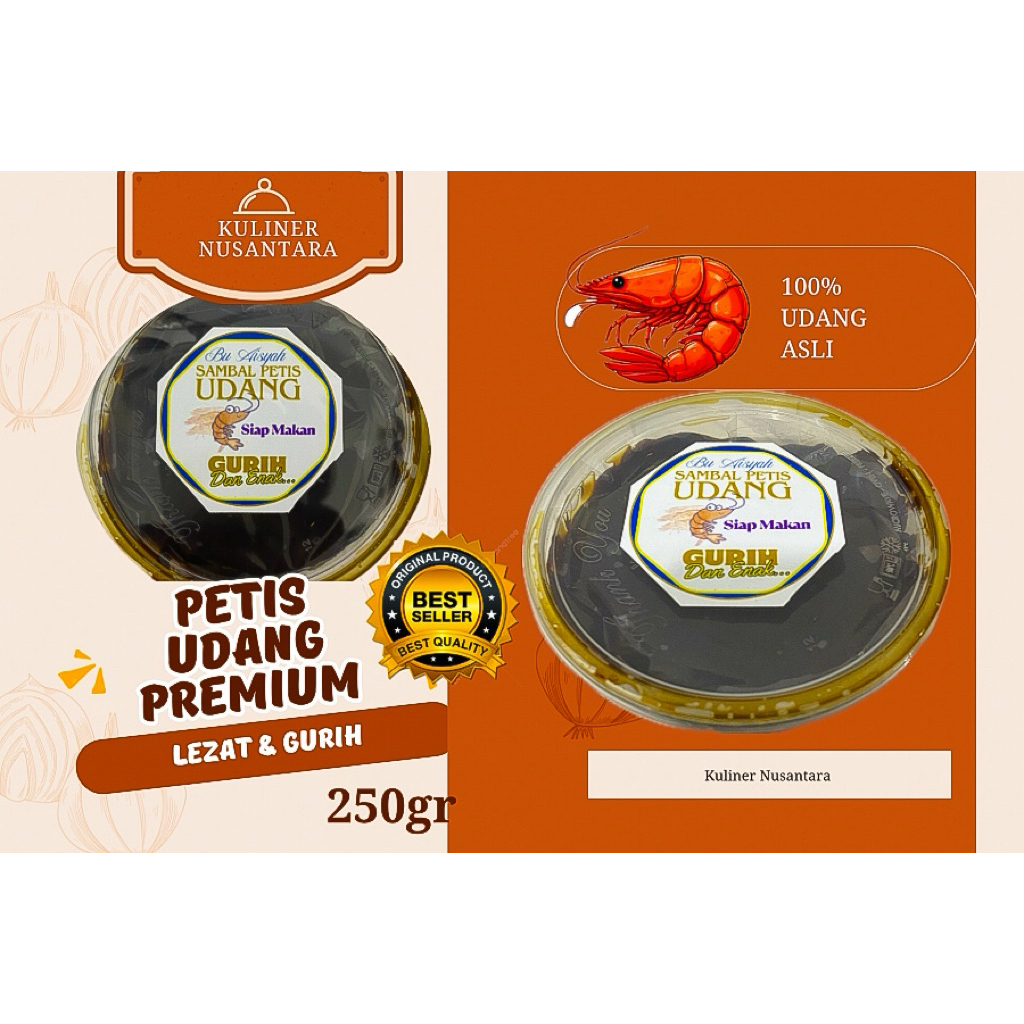 

Petis Udang Premium 250gr – Asli Tradisional, Kental & Gurih, Tanpa Pengawet