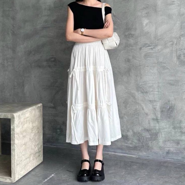 Update  Rok JASMINE Coquette  Rok Wanita Pita Serut  Rok Coquette