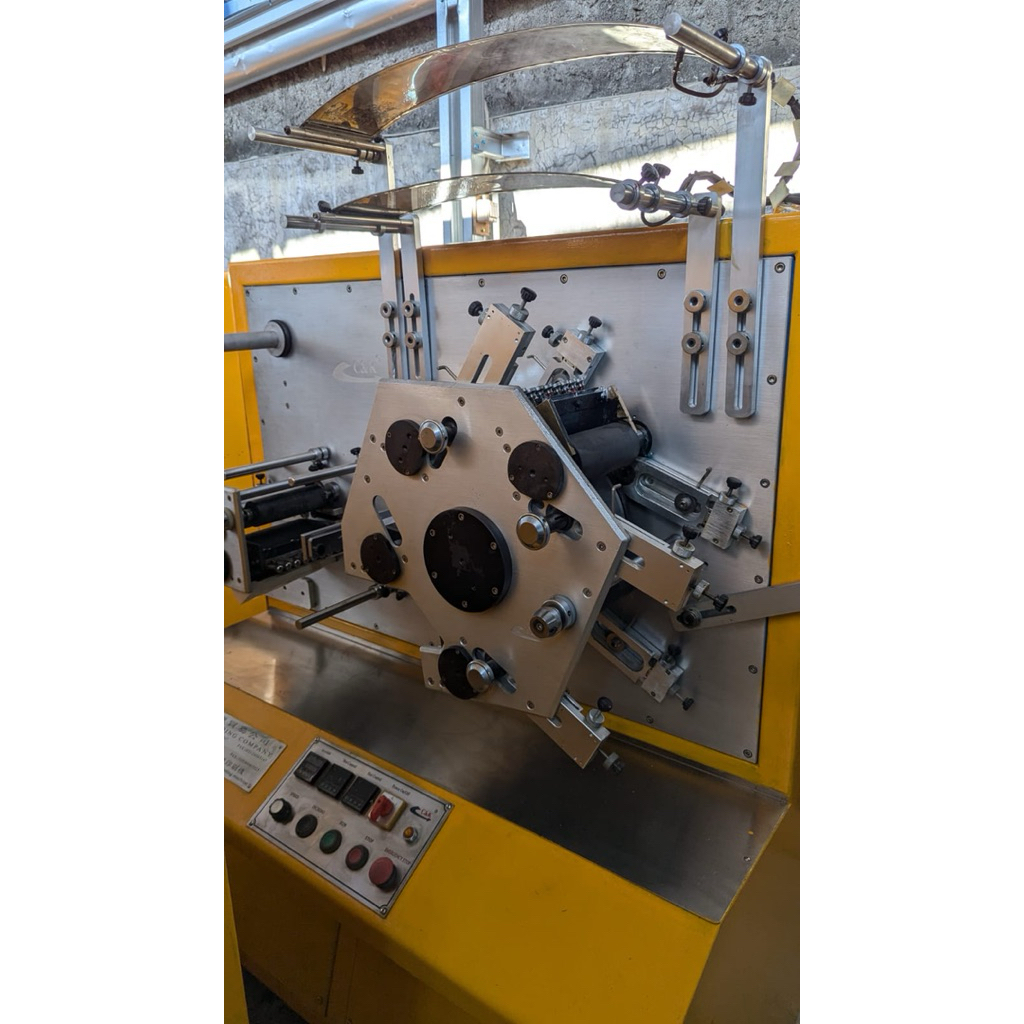 nuansa mesin flexo 4+1 cocok untuk cetak care label minay chat ya