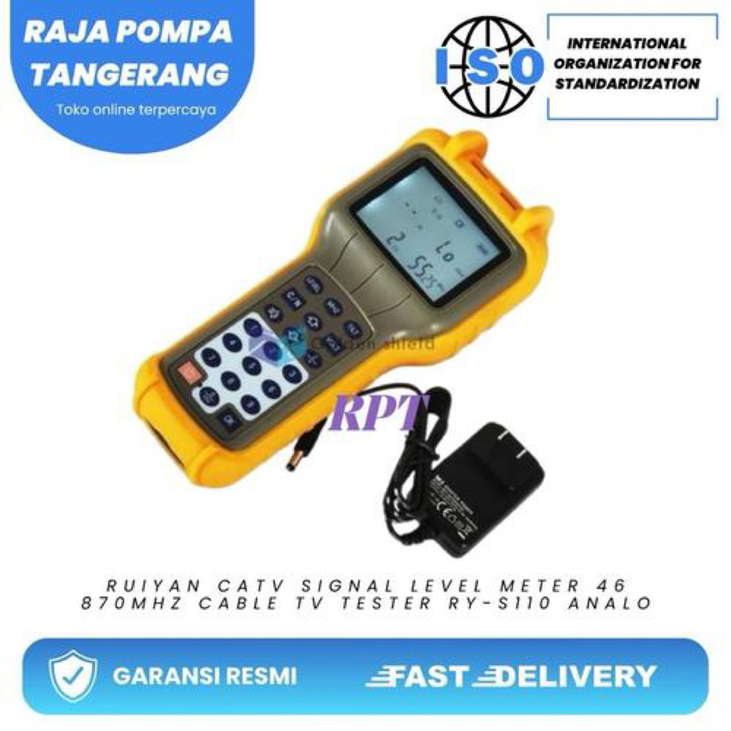 RUIYAN RY-S110 CATV Cable TV Handle Analog Signal Level Meter DB Test
