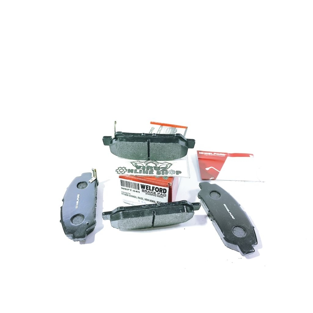 KAMPAS REM BRAKE PAD DEPAN TOYOTA GRAND NEW AVANZA GREAT NEW XENIA RAIZE ROCKY 1SET