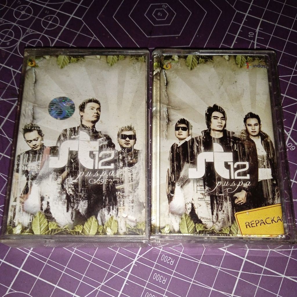 kaset pita st 12 paket 2 kaset album puspa dan puspa repackage
