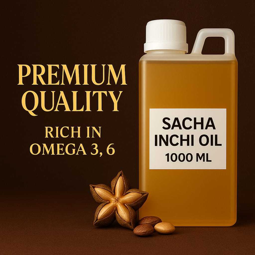 

Minyak Sacha Inchi Curah 1000ml - Premium Quality Kaya Omega 3 & 6 - Untuk Kesehatan Jantung & Kulit
