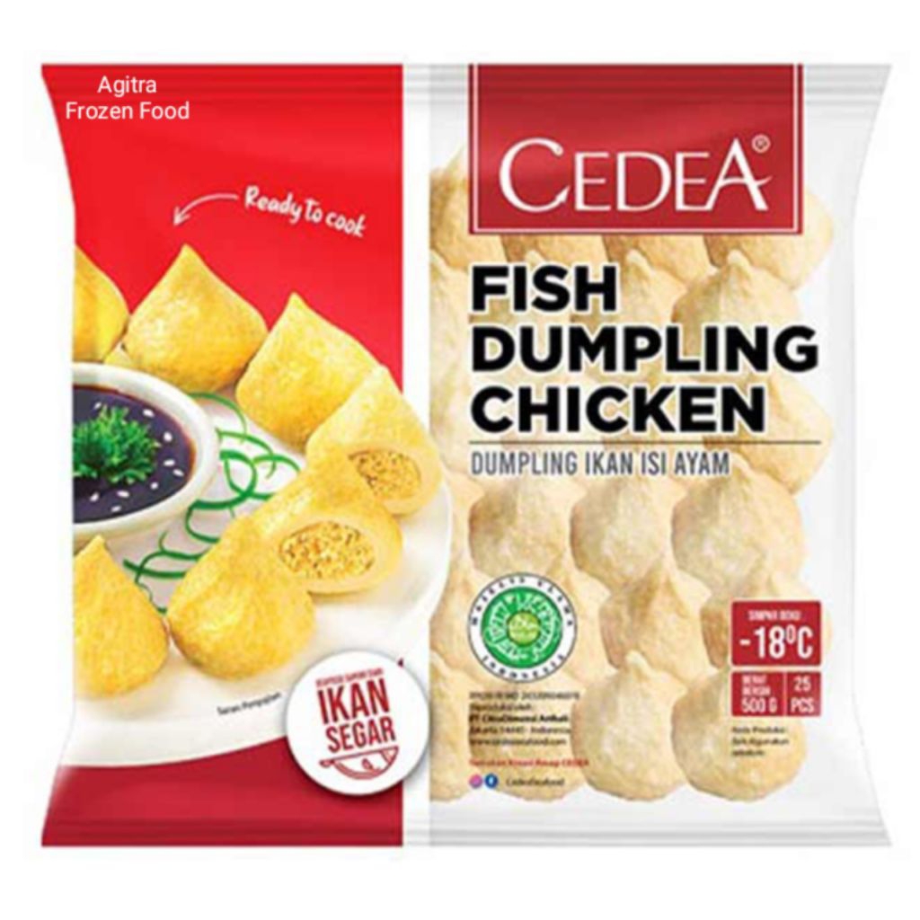 

Cedea Fish Dumpling Chicken 500gr Exp Aug26