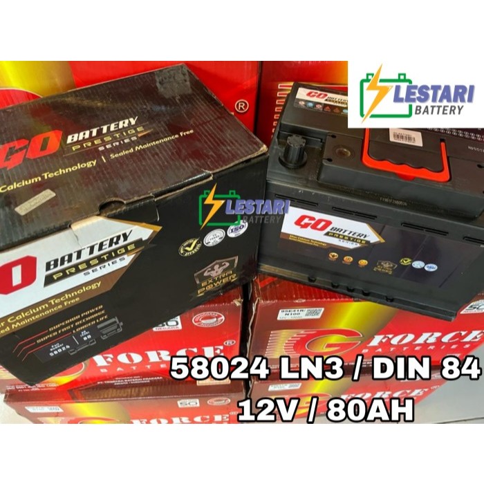 Aki Kering GoBattery 58024 LN3 / DIN 84