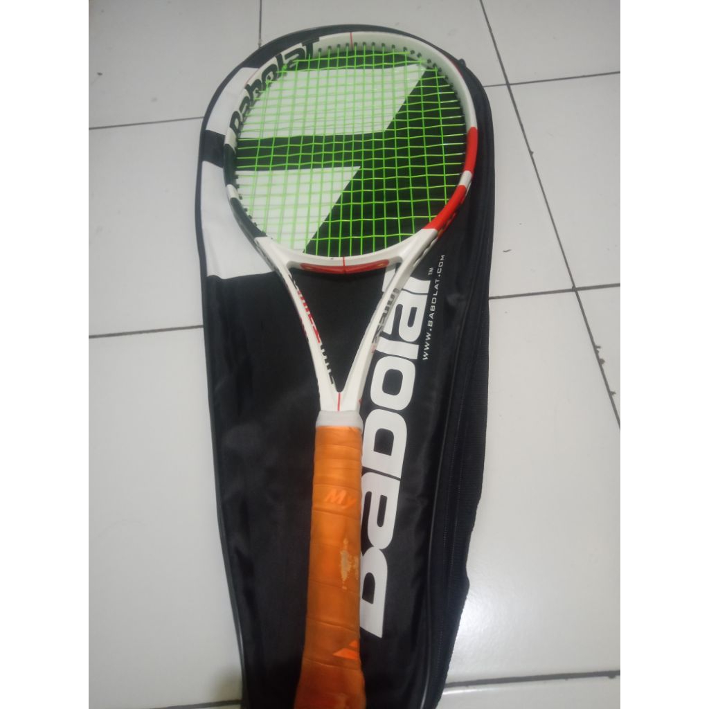 Raket Tenis Babolat PURE STRIKE 100 3rd Gen 300gr 100" Original Bekas Second