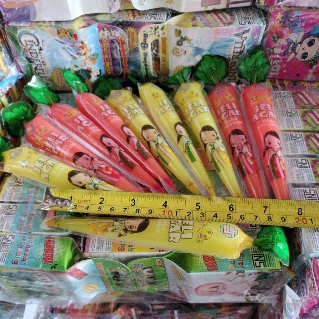 

JELI AGAR-AGAR ANEKA RASA BUAHAN PAKET 10 PCS