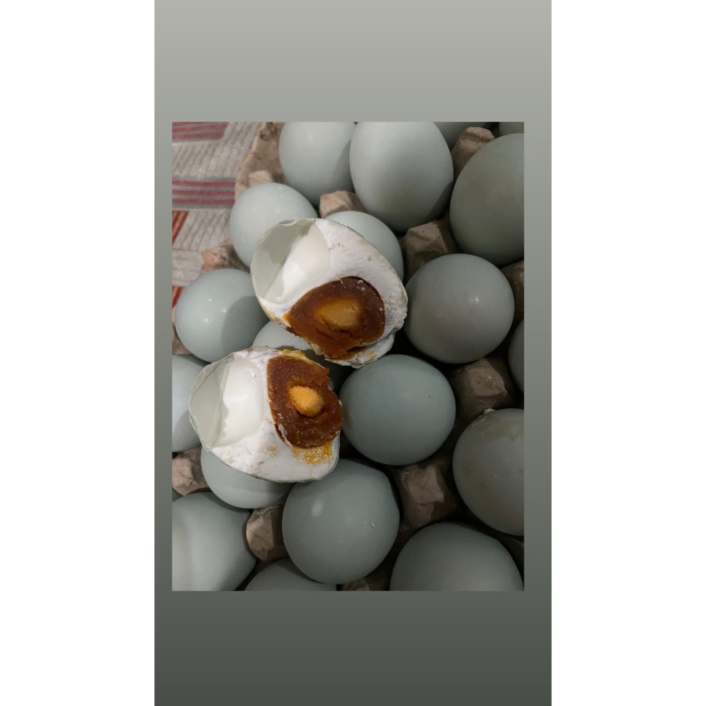 

telur asin khas Kalimantan Selatan