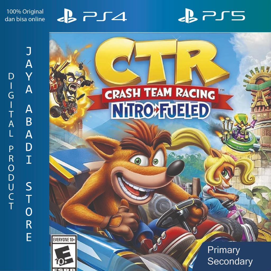 CTR Nitro Fueled PS4 PS5 Original