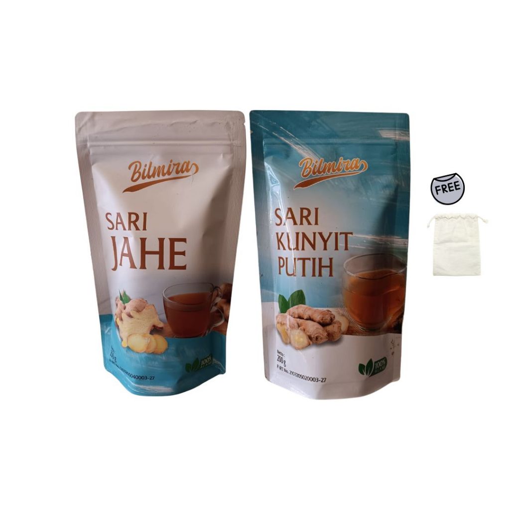 

BILMIRA Paket A Minuman Serbuk Sari Jahe & Kunyit Putih