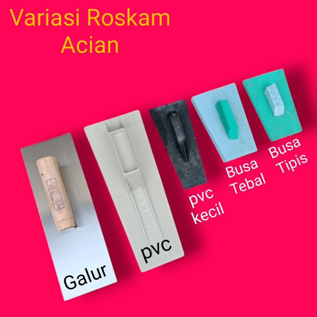 Roskam Murah - Roskam Galur Asli/Roskam PVC Reyner/Roskam PVC Kecil/Roskam Busa Tebal/Roskam Busa Ti