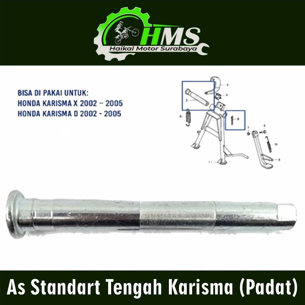 As Standart Tengah Karisma (Padat) - As StandarT Jagang Dua Honda Kharisma Kirana