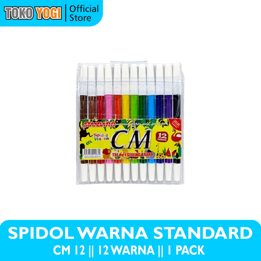 

SPIDOL WARNA CM STANDARD 12 WARNA