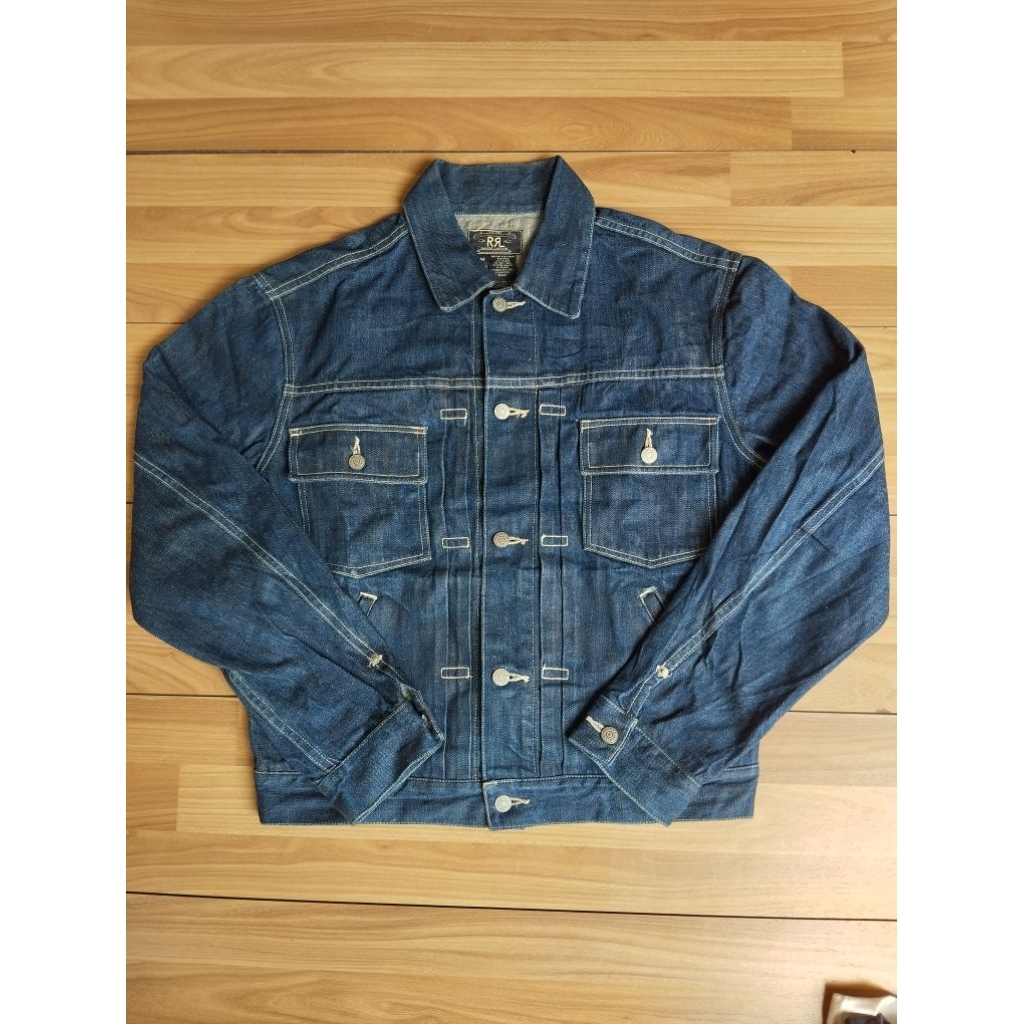 Trucker Jacket Type 2 Double RL selvedge goldline