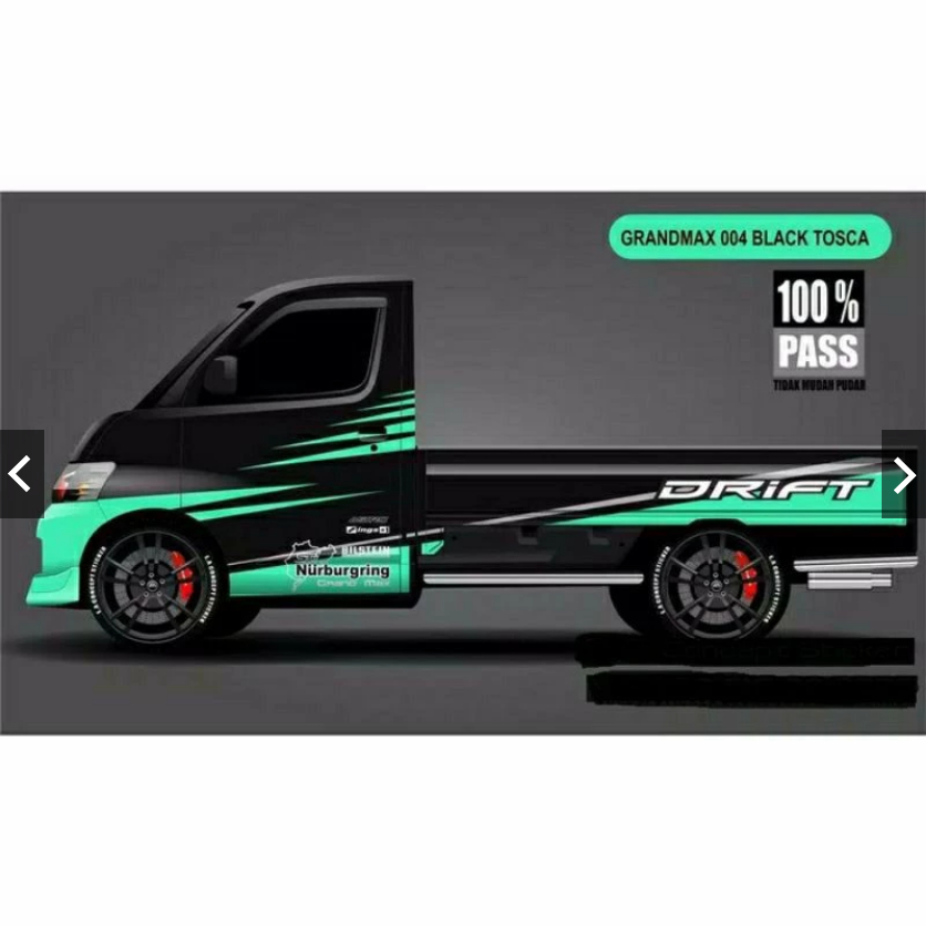 Stiker mobil pick up Suzuki grand max terbaru stiker cutting mobil pick grand max terkeren