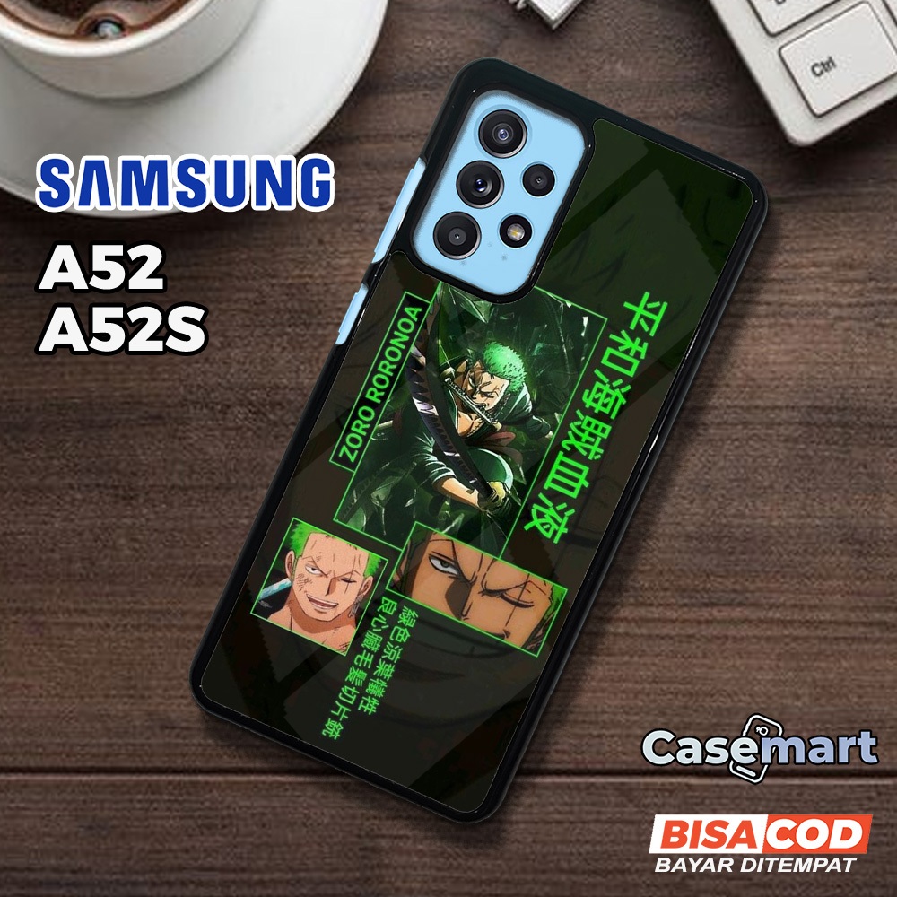Case SAMSUNG A52 A52S Casing SAMSUNG A52 A52S Casemart [ZORO] Case Glossy Case Aesthetic Custom Case