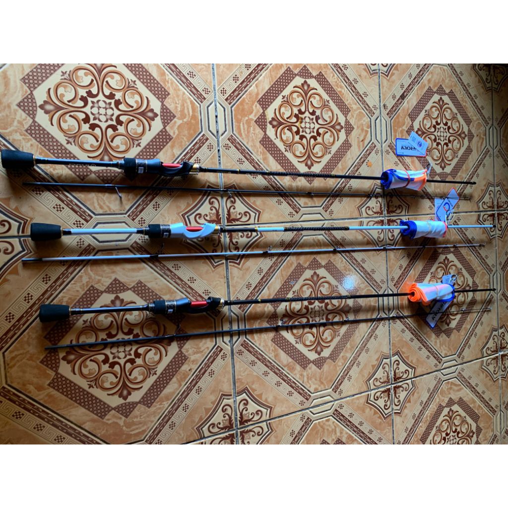 JORAN IROLY EXOTIC TYPE SPINNING 662UL 702UL 2 - 6 LBS