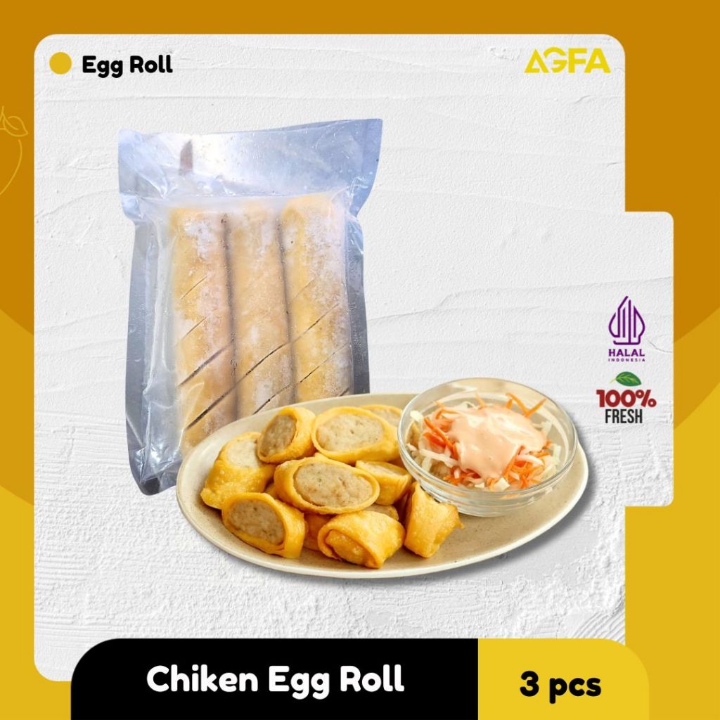 

Chiken Egg Roll Hokben / Egg Roll Ayam Frozen / Bekal Anak / Chicken Egg Roll Siap goreng / Egg Roll Ayam Crispy / Chicken Egg Roll MPASI / Eggroll Ayam MPASI / Eggroll praktis / Snack Praktis / Snack Beku siap Goreng /Jual Egg roll Anak Sidoarjo Surabaya