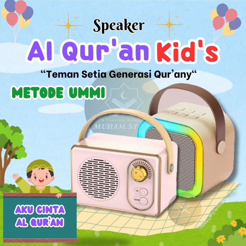 METODE UMMI -Speaker Al Quran Kids Murottal Anak spesial konten 30 Juz + Juz Amma Metode Ummi