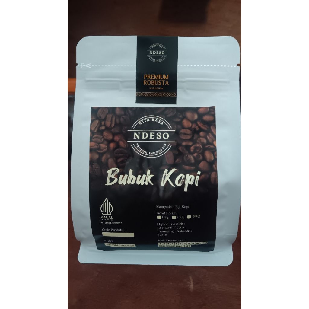 

Bubuk Kopi Robusta nDeso 500 gram